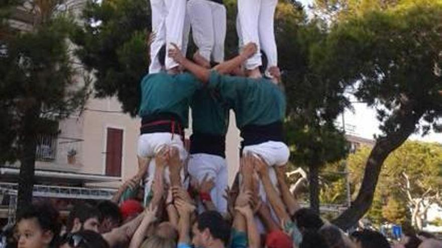 &#039;Castellers&#039; en Porto Cristo