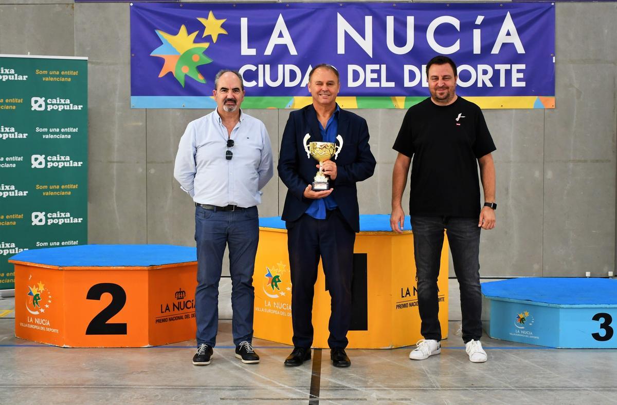 Los mejores jugadores de la Comunidad Valenciana también tuvieron su premio, quedando en primer lugar el Gran Maestro James Plaskett, del Club Ajedrez Alfas del Pi.