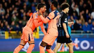 Ferran Torres igualó el marcador en Brujas