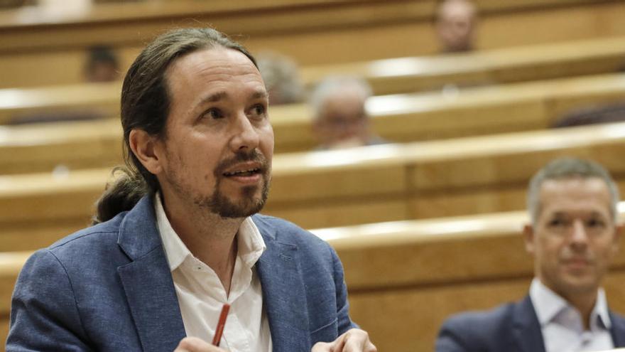 El vicepresidente segundo del Gobierno y Ministro de Derechos Sociales y Agenda 2030, Pablo Iglesias