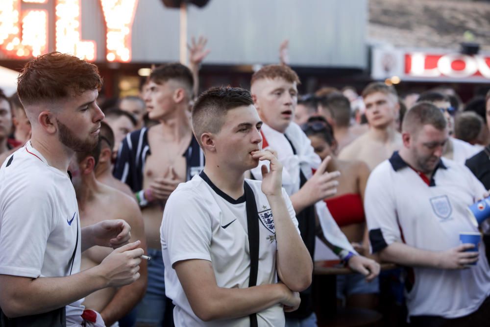 Croacia chafa la fiesta inglesa en Magaluf