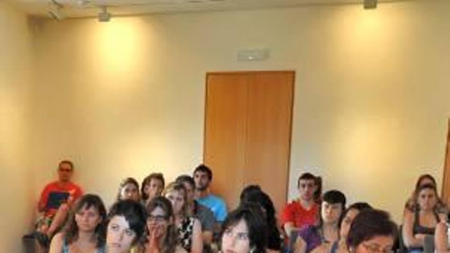 Curso de educación y violencia de género en la Llotja.