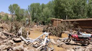 Una zona afectada por las inundaciones en Afganistán