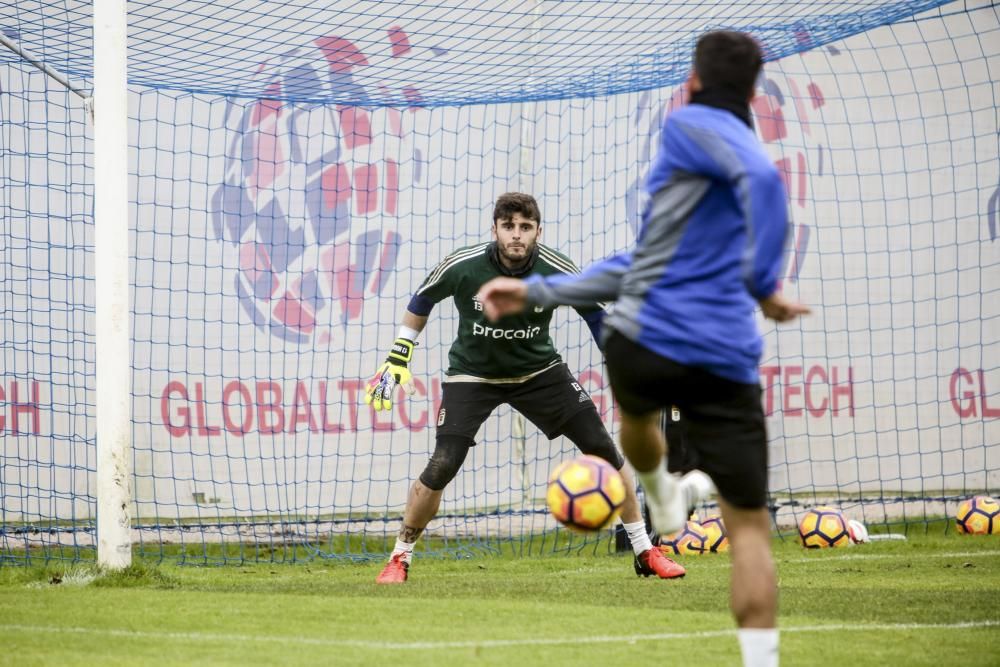 Entrenamiento del Real Oviedo