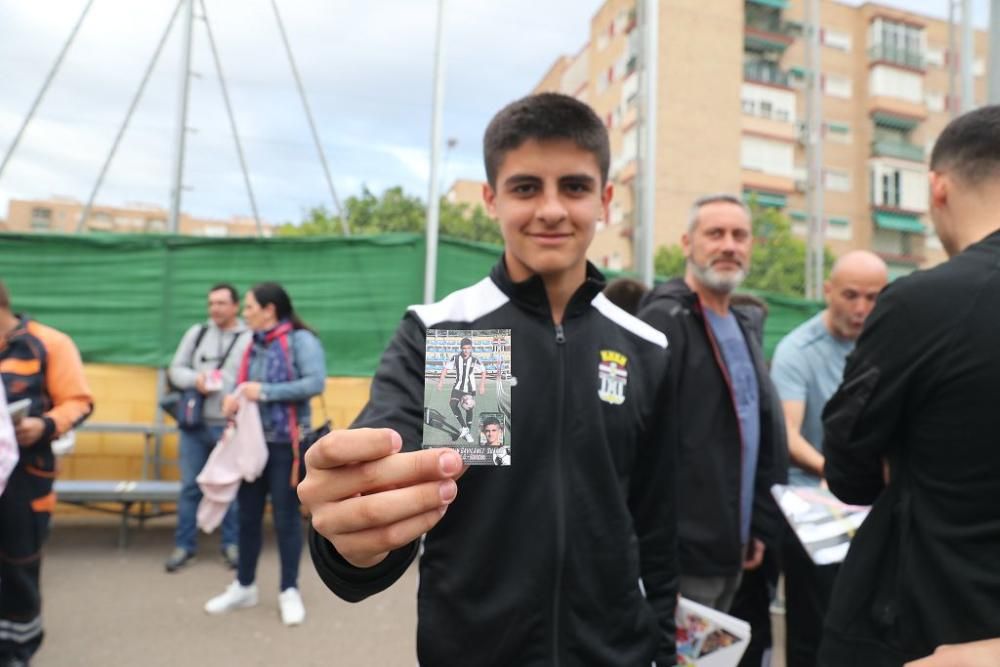 Presentación del álbum de cromos del FC Cartagena