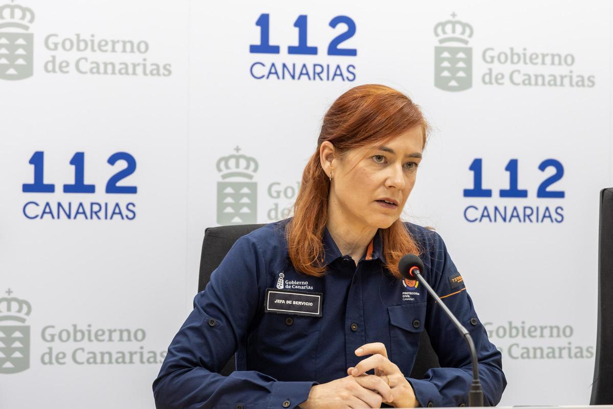 Montse Román, jefa de Servicio de Protección Civil y Atención de Emergencias.