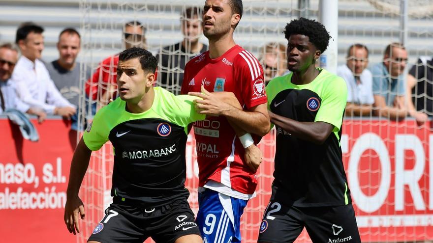 El Tarazona frena su racha ante el Andorra