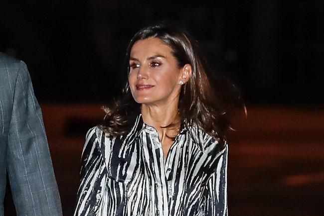 Letizia Ortiz, a su llegada a La Habana