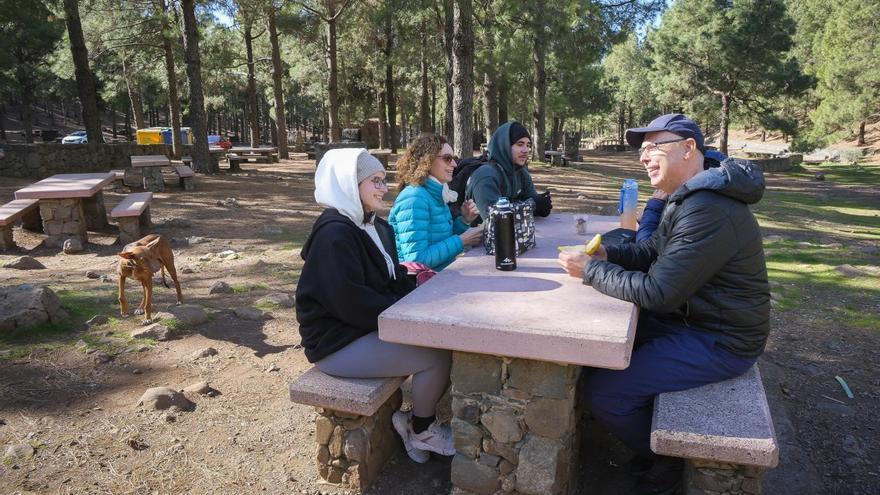 Navidad al aire libre en la cumbre de Gran Canaria