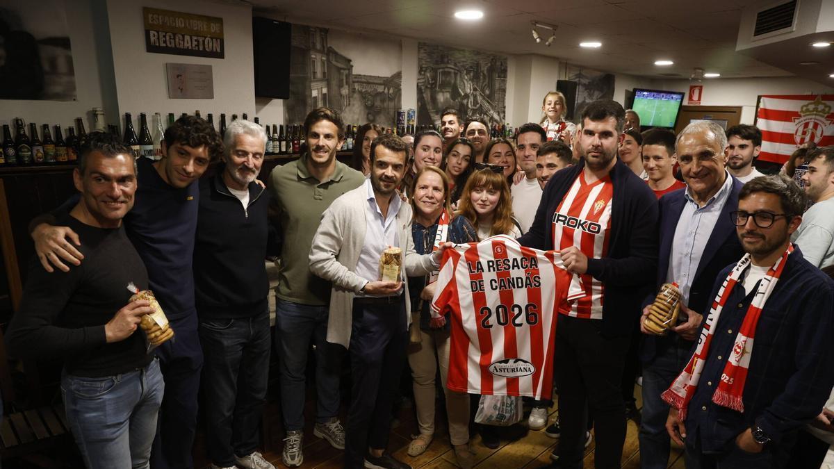 Inauguración Peña La Resaca de Candás.