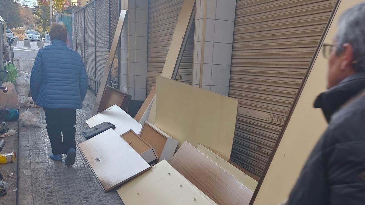 Una zona ben poc polida