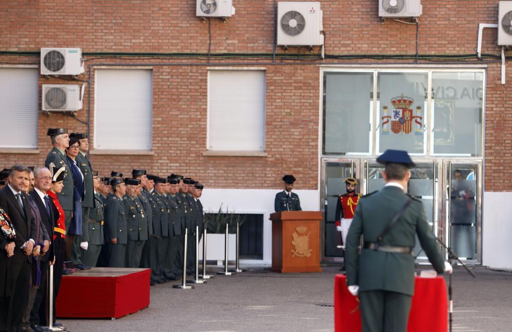 Toma de posesión del nuevo coronel jefe de la Comandancia de la Guardia Civil de Málaga