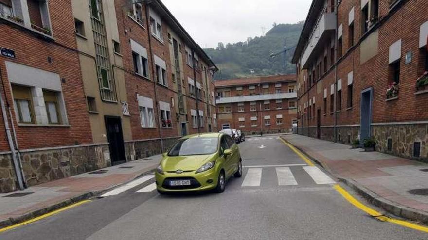 La calle Picu Polio, de sentido único