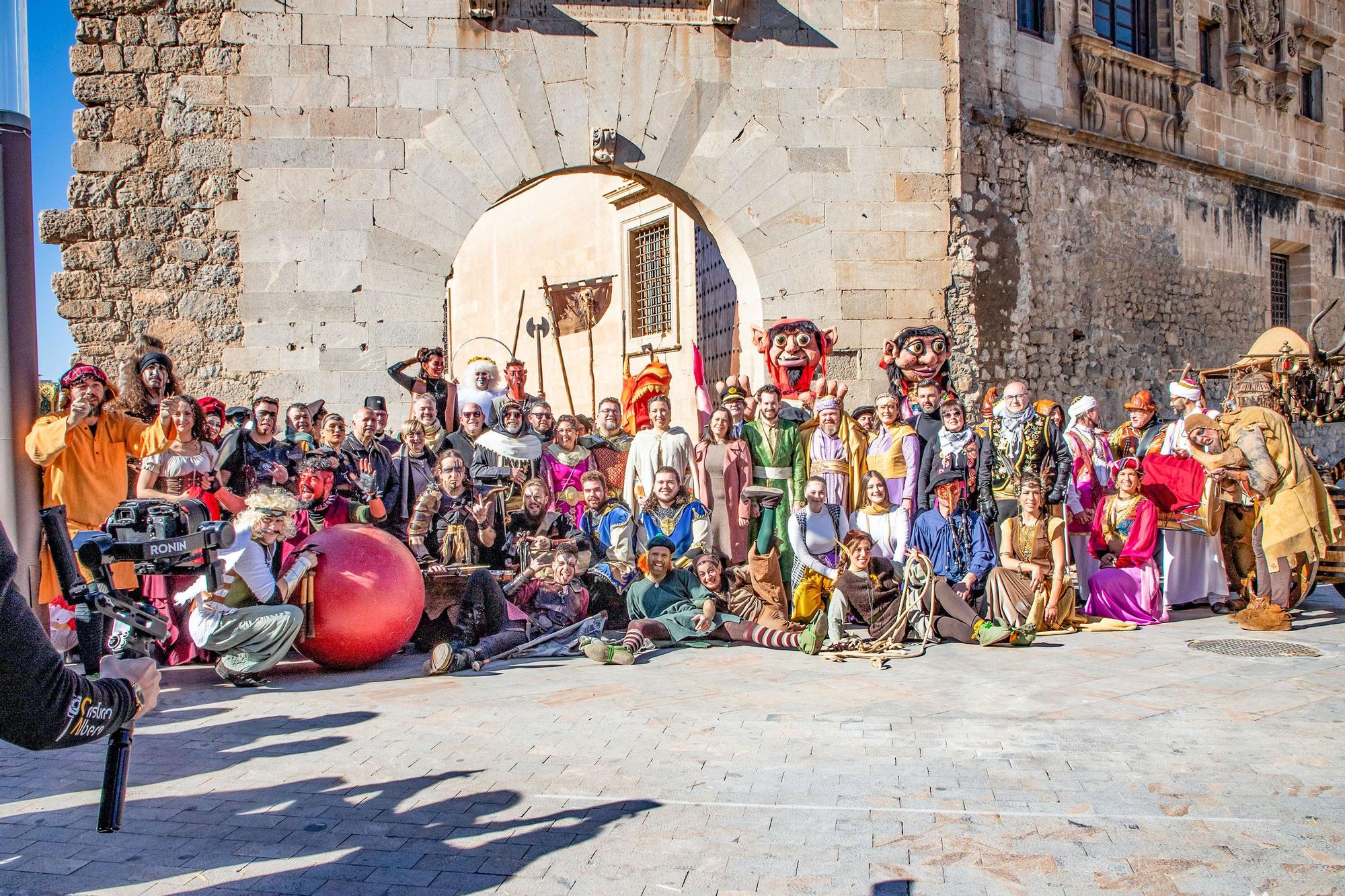 Pregón de la Armengola en el Mercado Medieval de Orihuela 2023