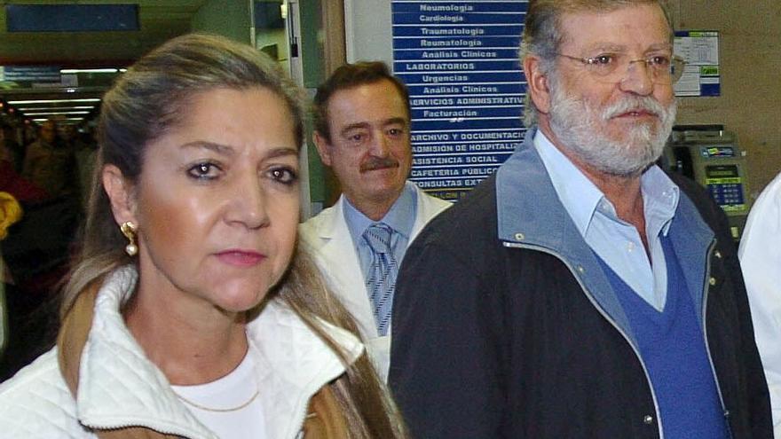 Leonor Godoy y Rodríguez Ibarra en una imagen de archivo de 2006.