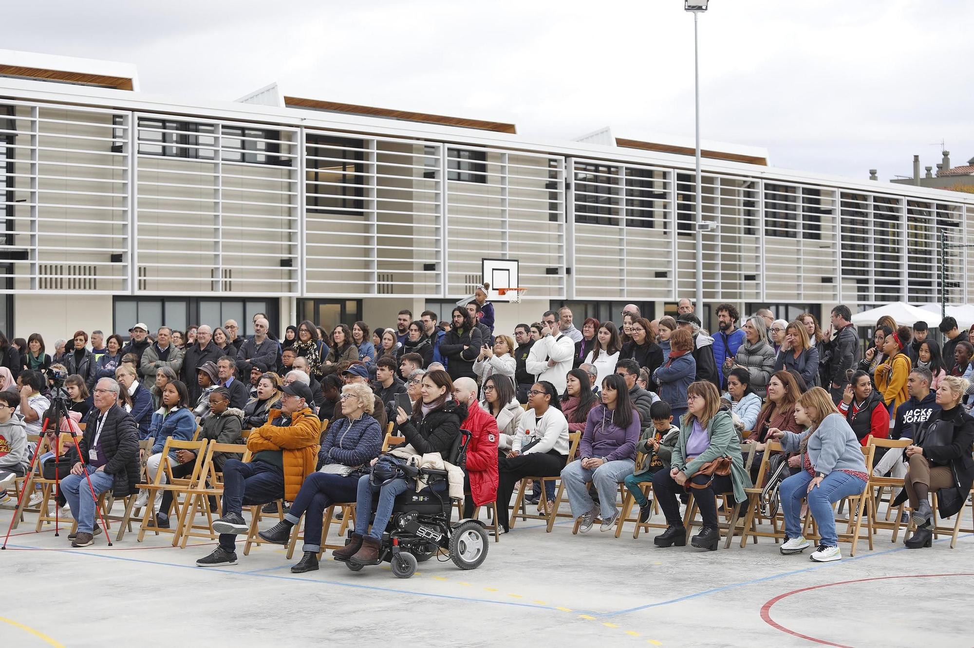 Inauguració del nou edifici del Gegant del Rec