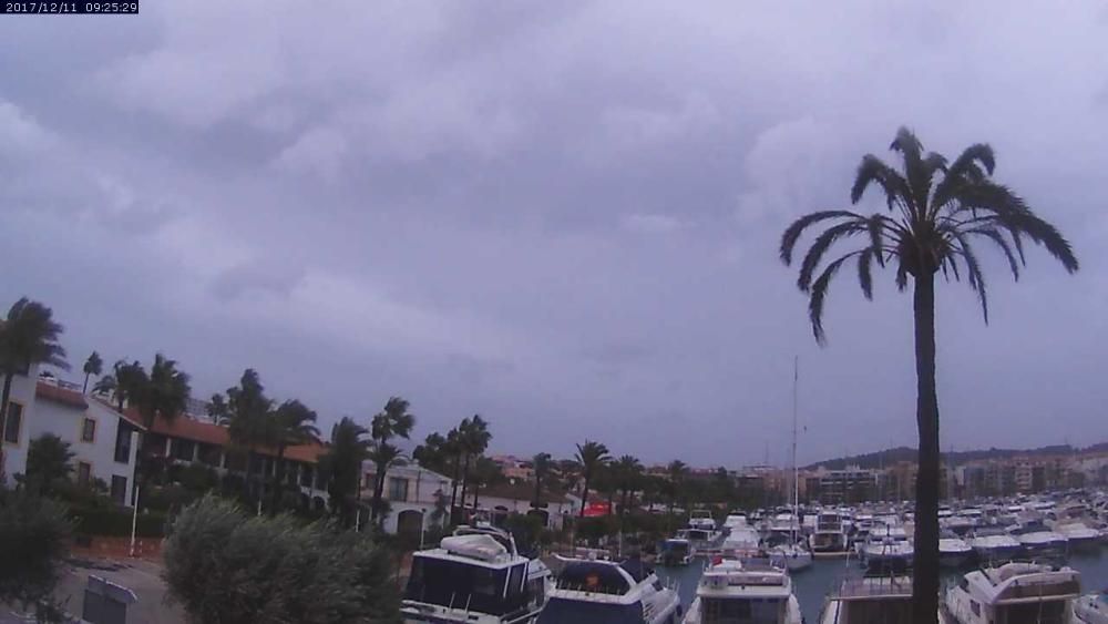 Sturm "Ana" fegt über Mallorca hinweg