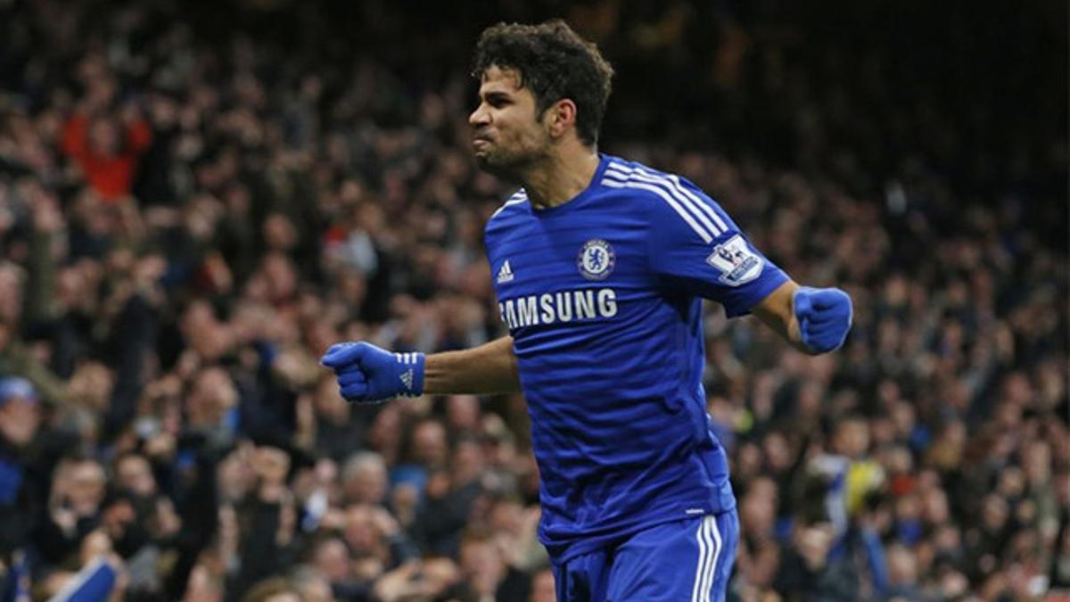 Diego Costa certificó un nuevo triunfo del Chelsea en la Premier