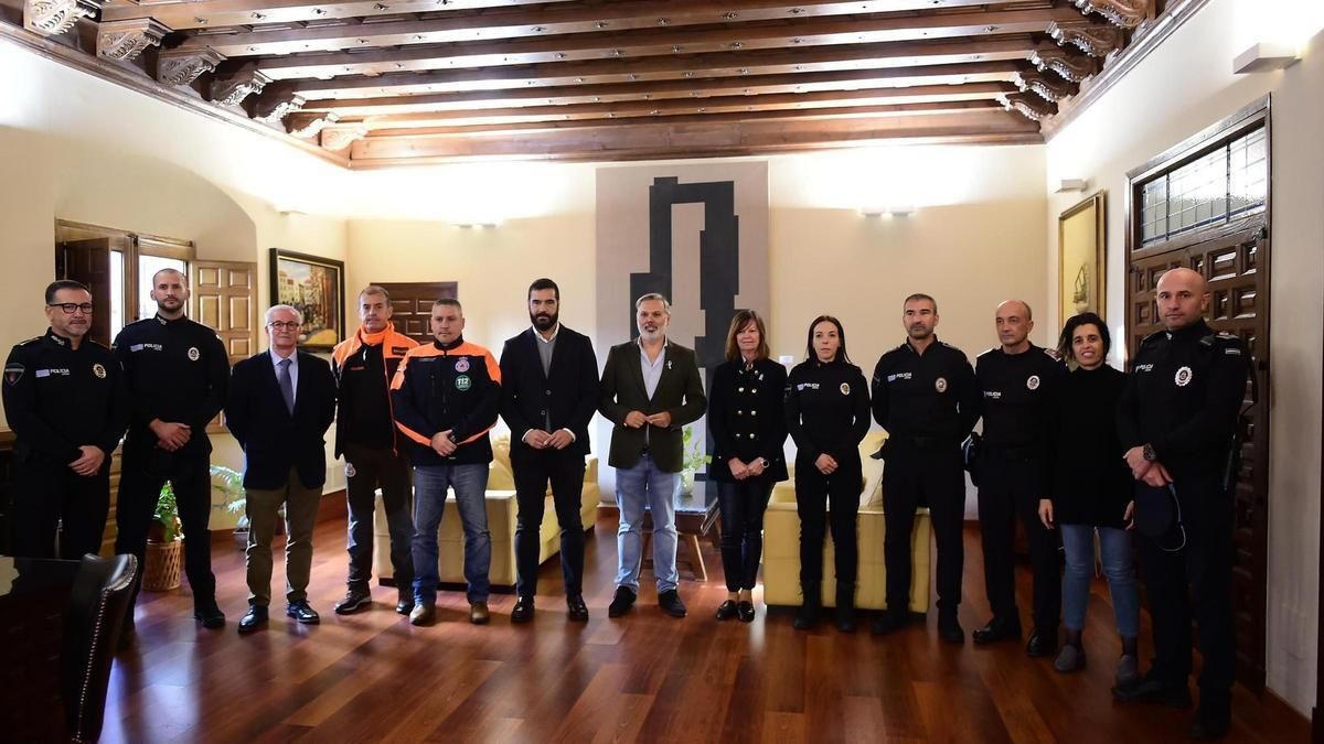 Recibimiento a los voluntarios de Plasencia que ayudaron en la Dana y homenajeará San Juan.