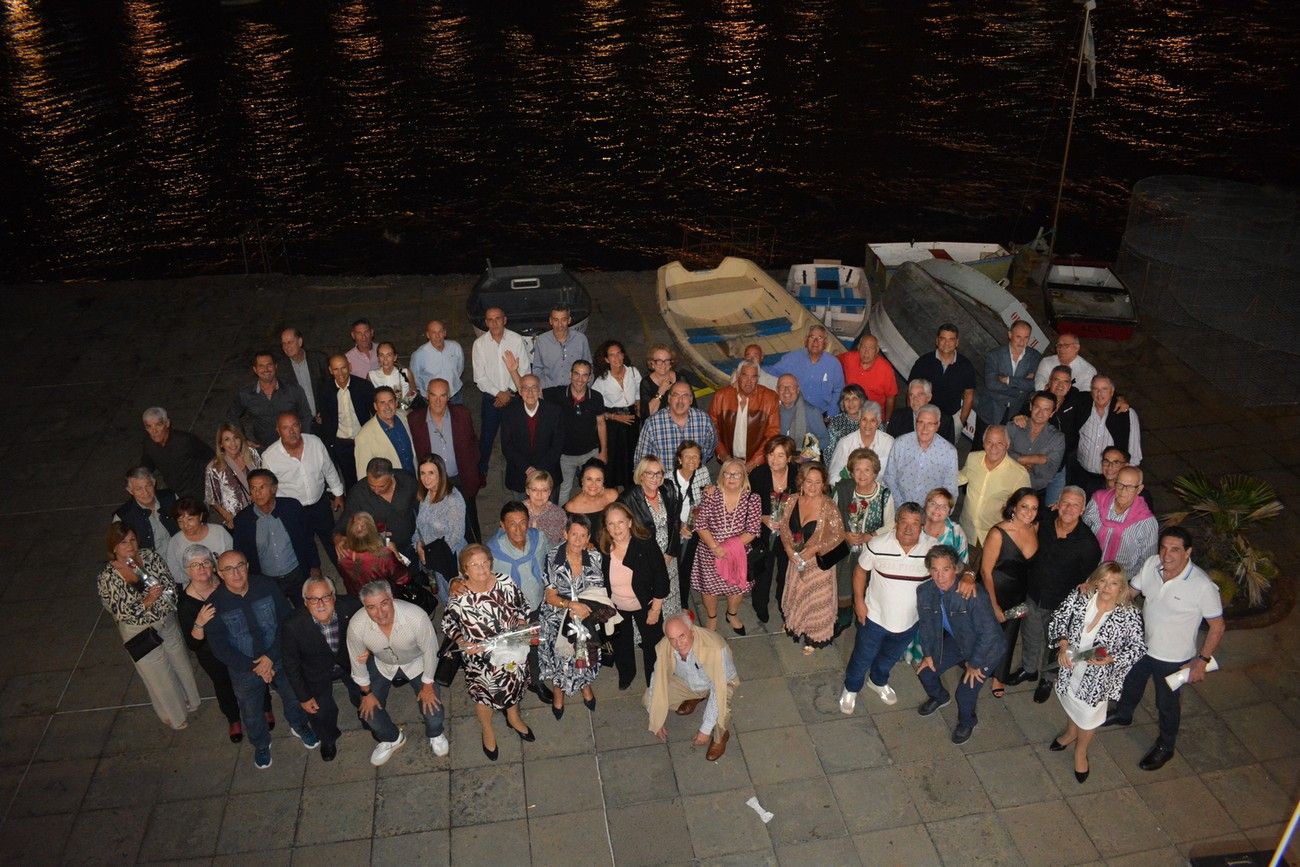 Los exjugadores de la UD Las Palmas celebran la tradicional cena de Navidad