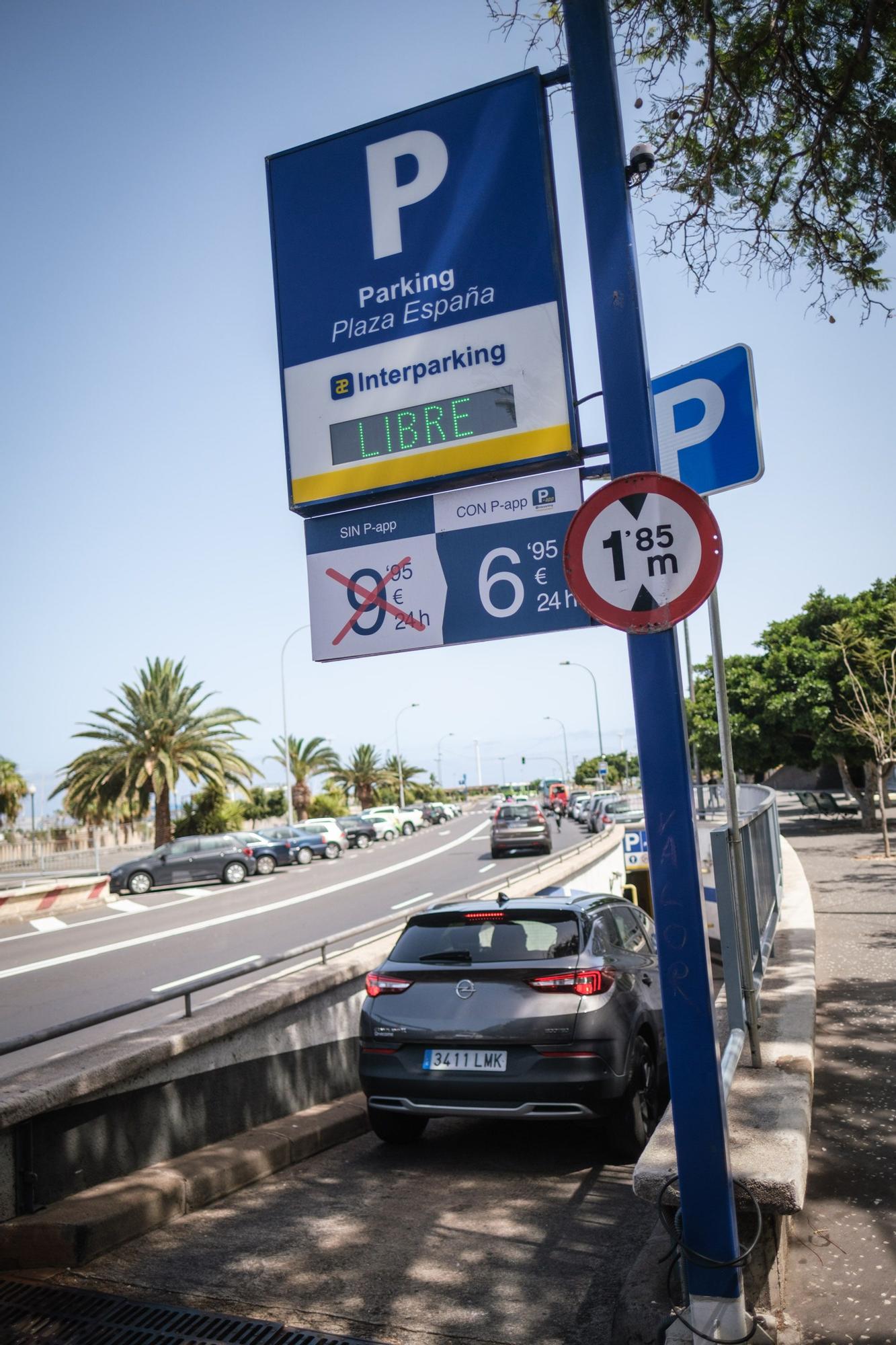 Parking plaza  España, Santa Cruz