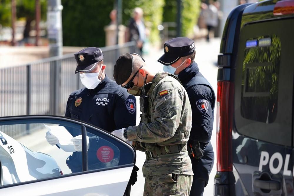 Murcia en su tercer domingo de confinamiento