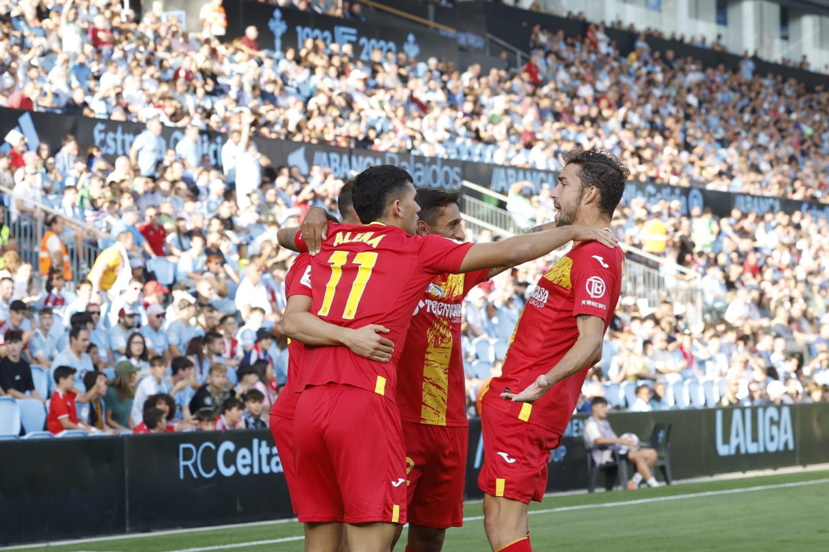 Las mejores imágenes del Celta-Getafe en Balaídos