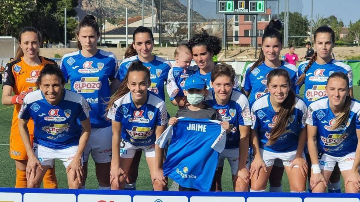 Uno de los onces del Alhama Féminas. | L.O.