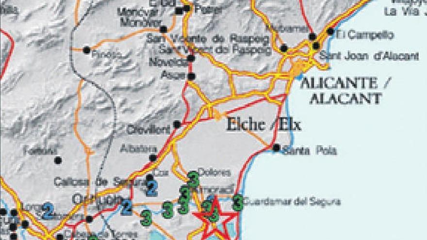 Un terremoto en Los Montesinos de 3,2 grados de magnitud sacude la Vega Baja