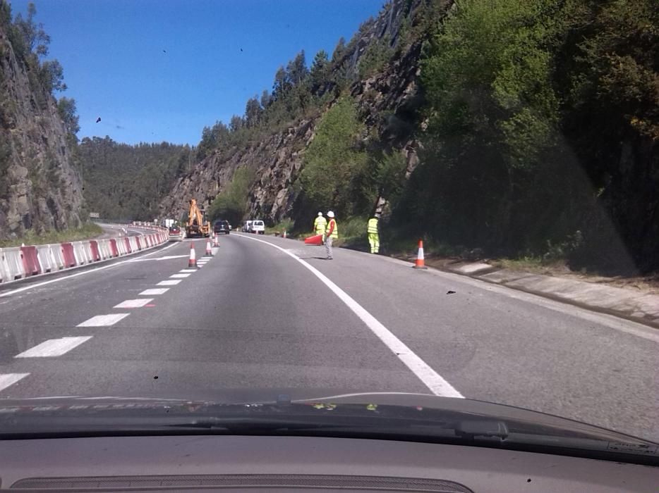 Las obras del Corredor anulan el acceso directo desde la AP-9