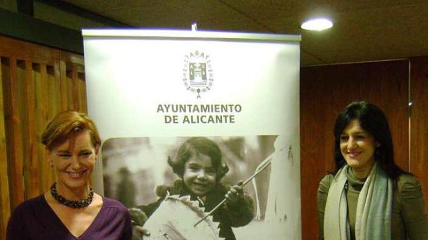 Las concejalas Sonia Alegría y Marta García-Romeu, ayer