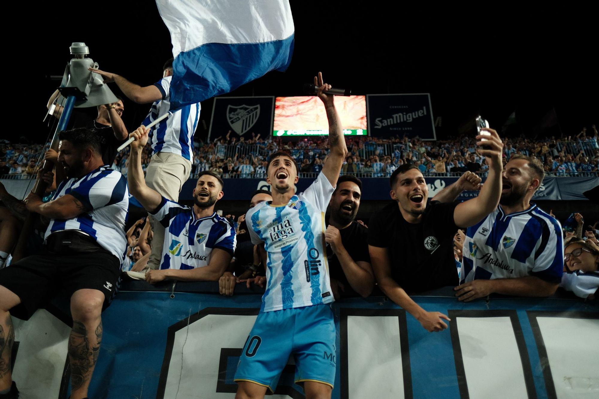 Málaga CF - Sporting. Jornada 40, Liga Hypermotion