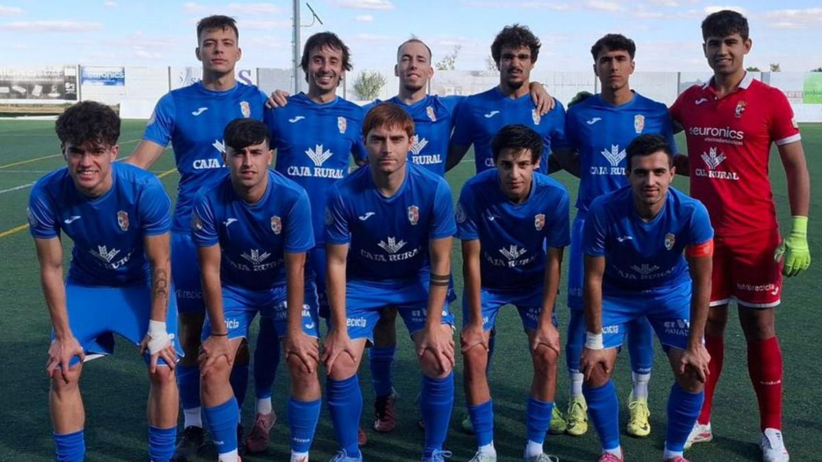 Formación del CD Villaralbo «B» en su último partido. | CD VILLARALBO