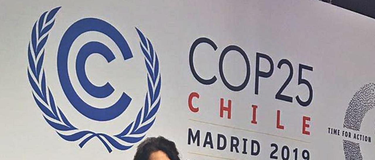 Suárez, en la Conferencia de Naciones Unidas del Cambio Climático.