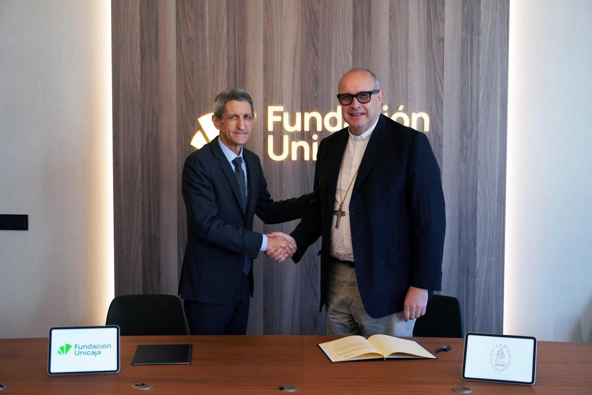Fundación Unicaja renueva su apoyo al Obispado de Málaga para la conservación del patrimonio histórico-artístico de la provincia