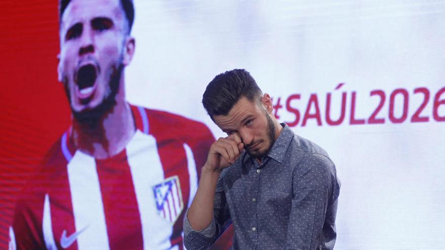 Saúl renovó recientemente con el Atlético hasta 2026.