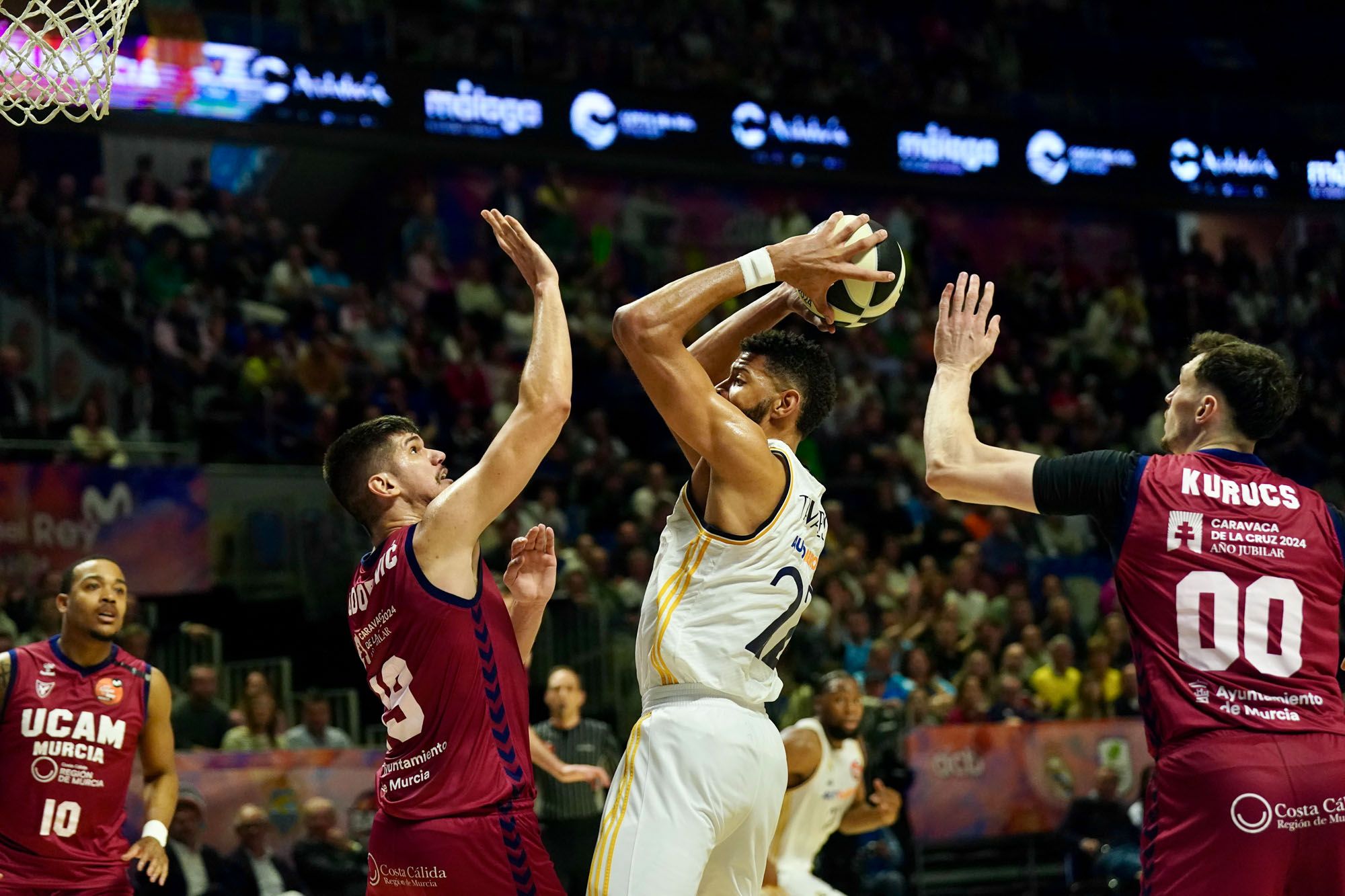 Real Madrid - UCAM Murcia, cuartos de final de la Copa de 2024.