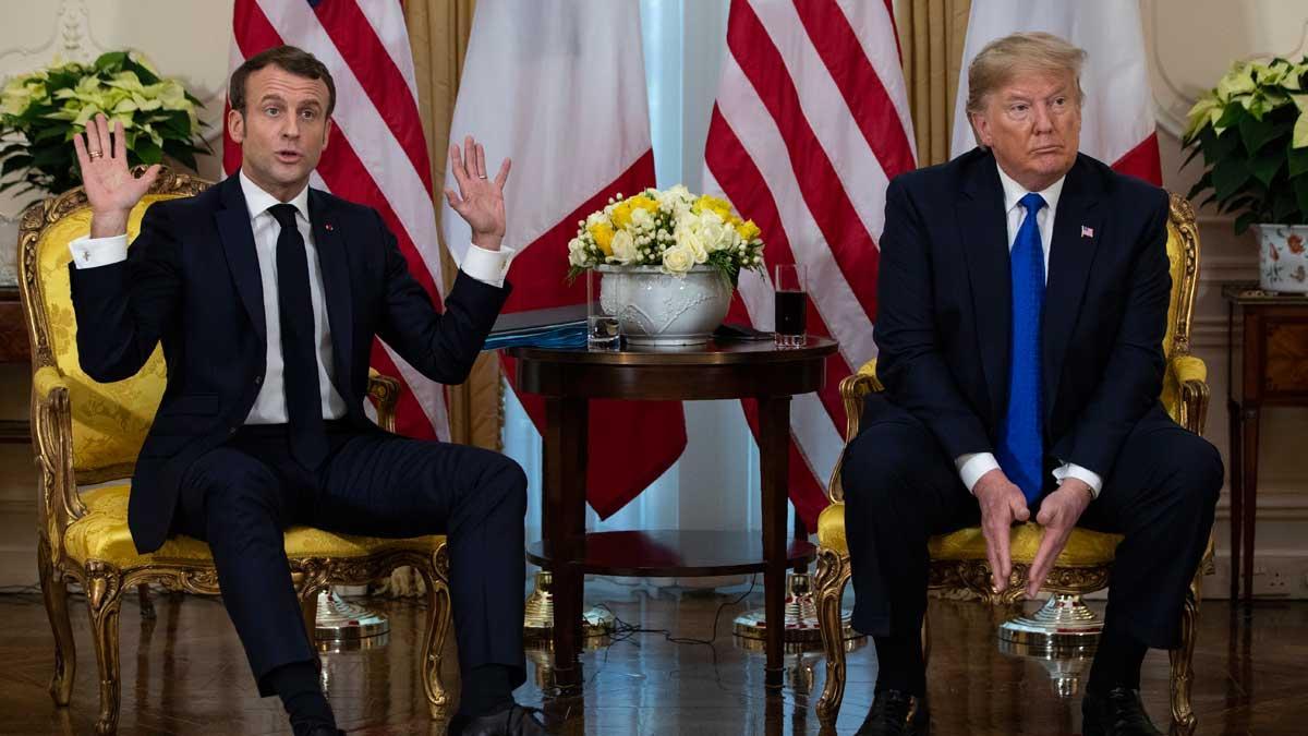 Los presidentes de Estados Unidos, Donald Trump, y de Francia, Emmanuel Macron, protagonizaron un abierto enfrentamiento sobre la visión de la OTAN, antes del comienzo de la cumbre de la Alianza Atlántica en su 70º aniversario.