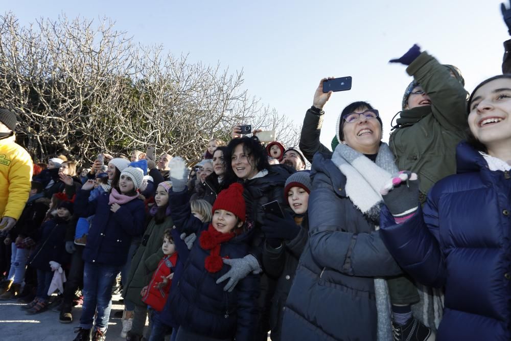 Los Reyes Magos ya están en Gijón