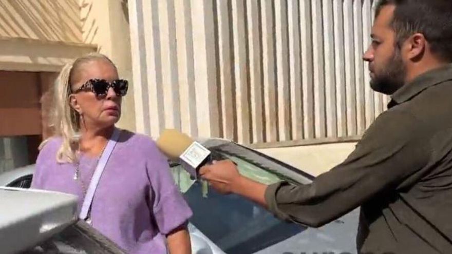 Una Bárbara Rey desafiante regresa al hospital tras su polémica escena con la Policía