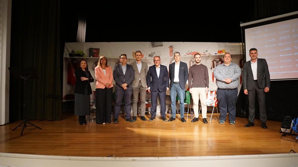 Un instante de la presentación del plan estratégico.