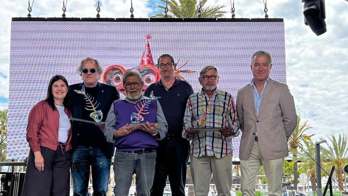 La entrega de galardones ha tenido lugar en la Fira de la Sardina este domingo.