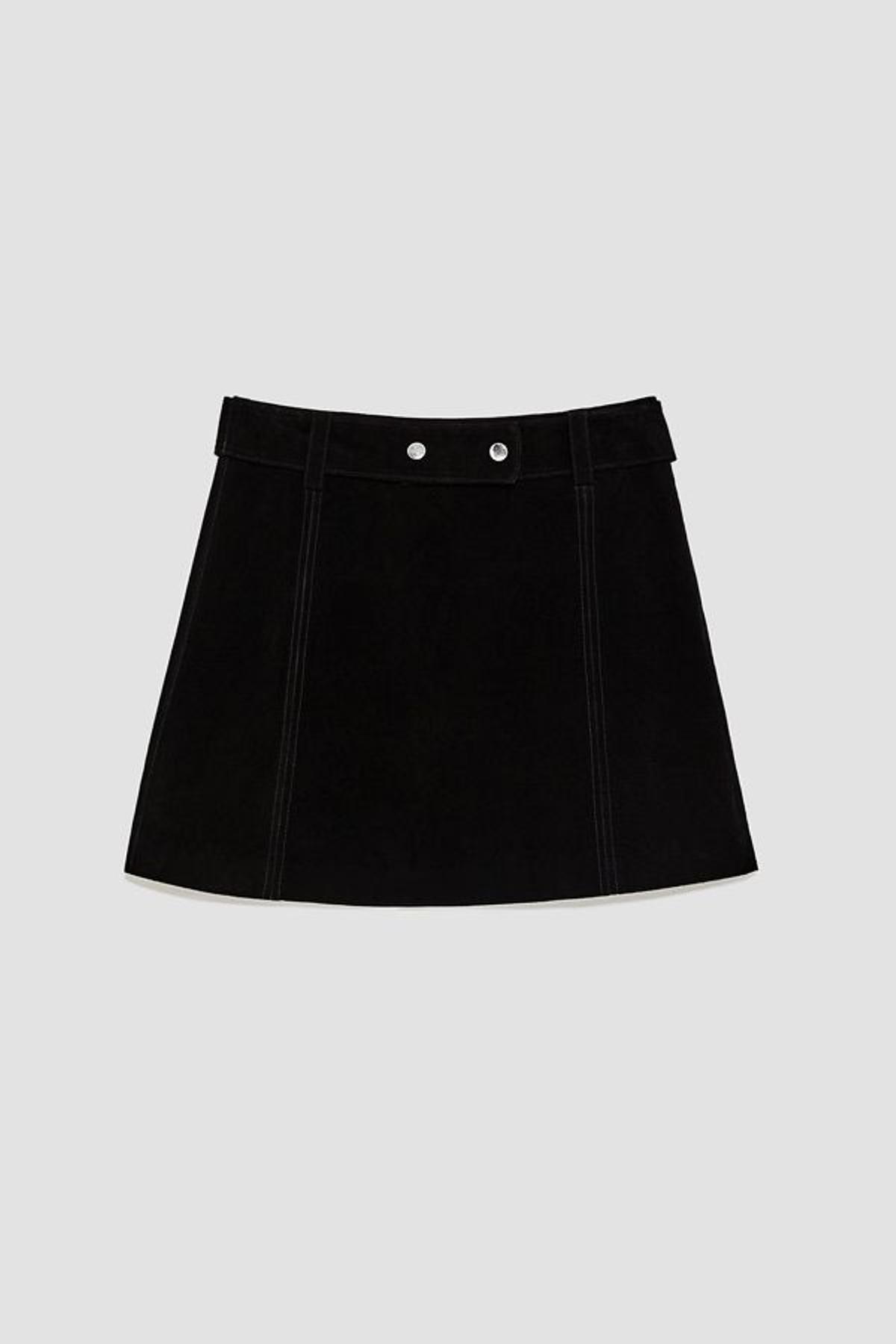 Disfraces fáciles para chica en Halloween: falda de Zara