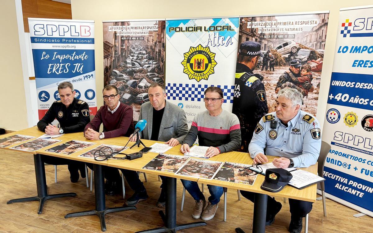 Presentacion en Altea de la jornada nacional sobre emergencias en las catástrofes naturales.