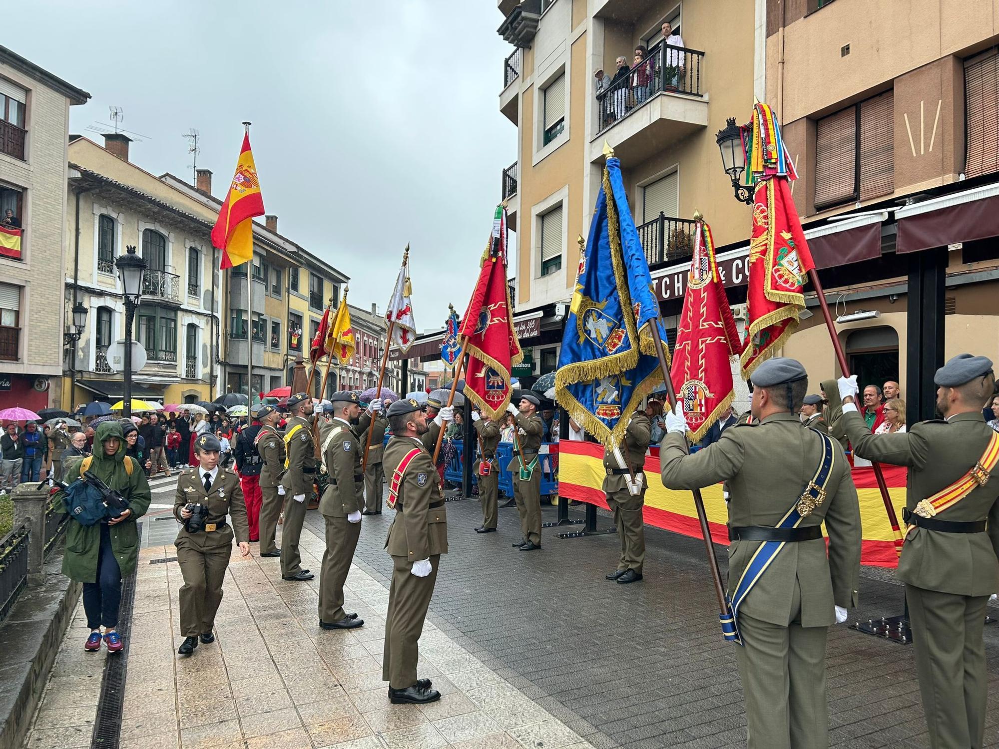 Jura de bandera civil en Noreña