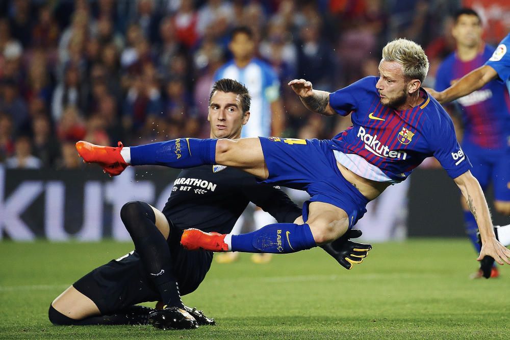 Les millors imatges del Barça - Màlaga (2-0)