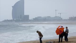 Una nube de arena y polvo podría cubrir las playas de Barcelona