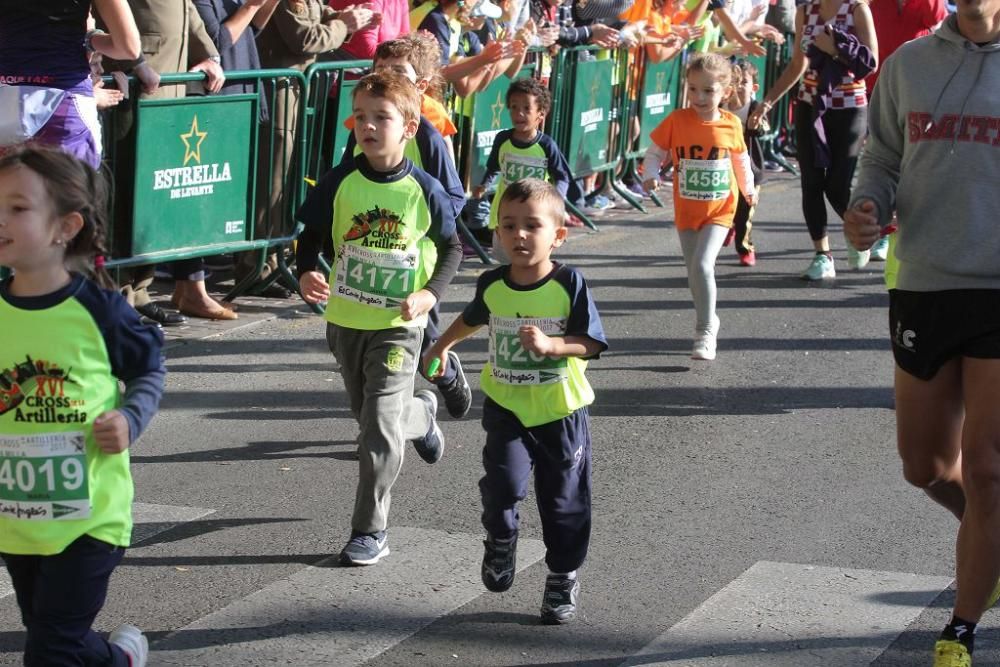 1/4 milla en categorías Benjamín y Prebenjamín