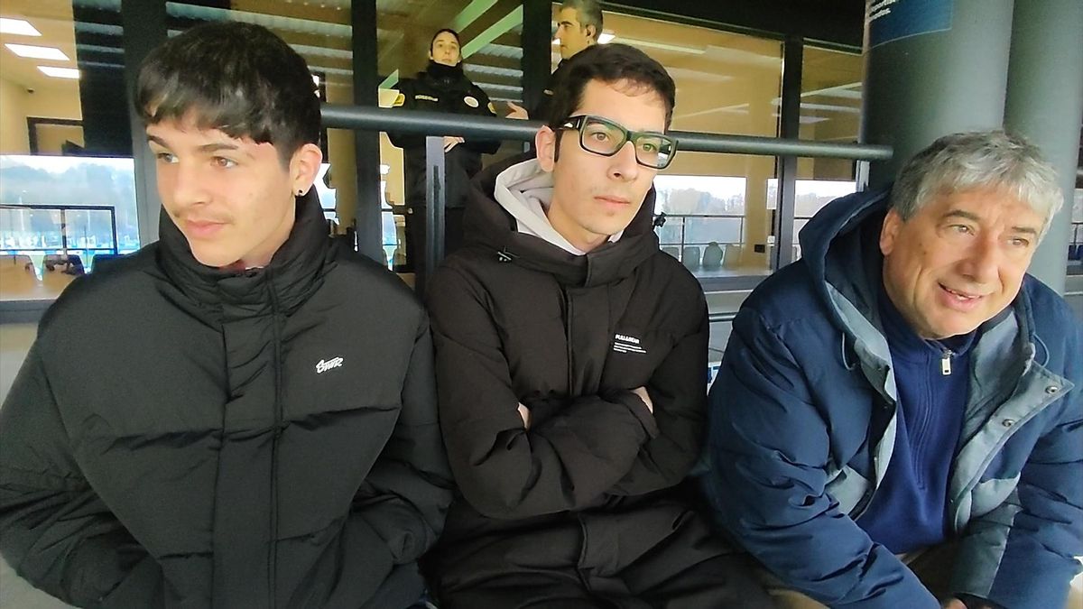 Iago Rivas, Hugo Rivas y Rafa Allende