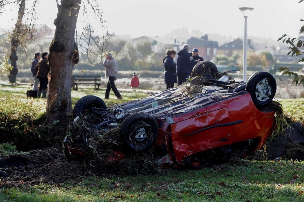 Muere una mujer en la riada de Viveiro